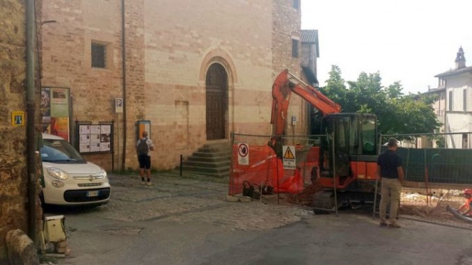 PIR centro storico, chiuso l'accesso al parcheggio di Sant'Andrea