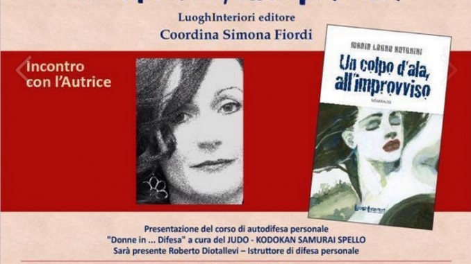 Maria Laura Antonini a PassaParola presenterà "Un colpo d'ala all'improvviso"