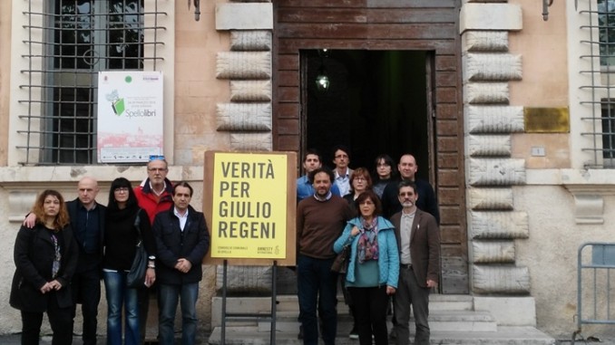 Consiglieri comunali Spello Anche Spello chiede “Verità per Giulio Regeni”