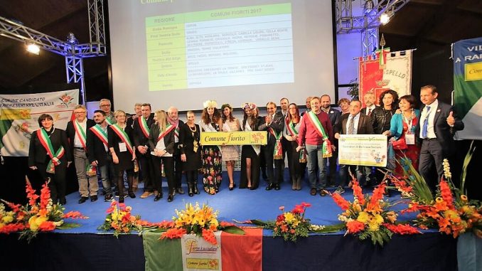 Concorso nazionale Comuni Fioriti 2017, Spello sul gradino più alto del podio