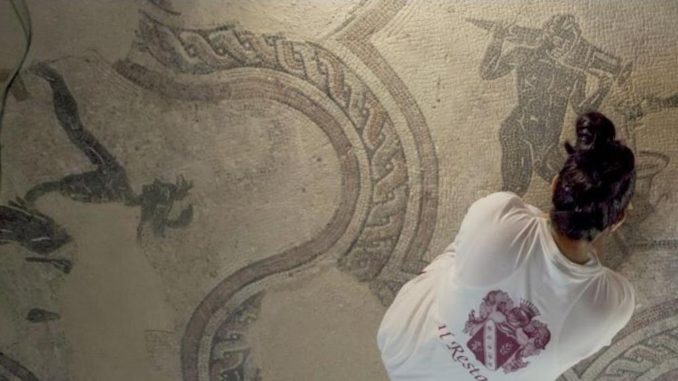 Borsa del turismo archeologico a Paestum l’Umbria e i suoi grandi mosaici