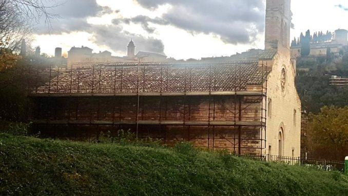 Chiesa San Claudio: manutenzione straordinaria del manto di copertura