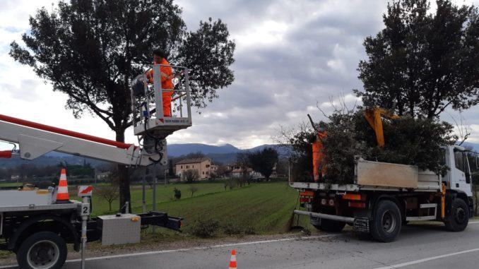 Spello: In corso i lavori di manutenzione ordinaria nel territorio comunale