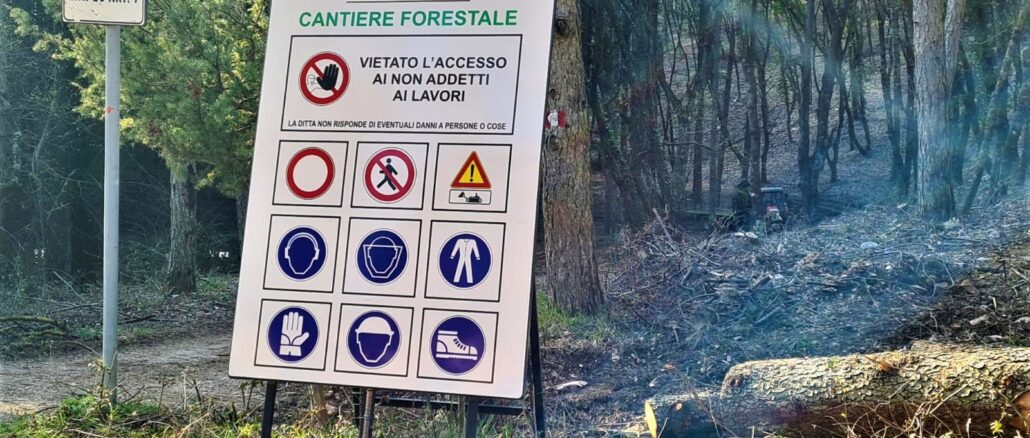Parco Monte Subasio: in corso nel comune Spello interventi manutenzione