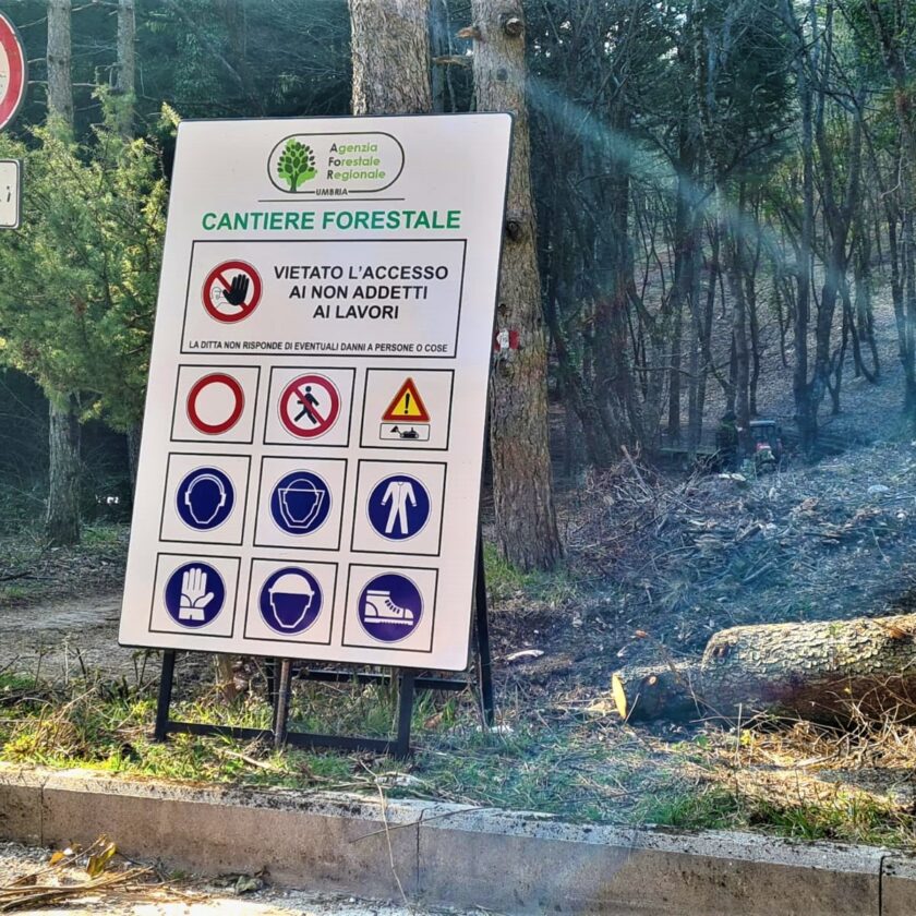 Parco Monte Subasio: in corso nel comune Spello interventi manutenzione