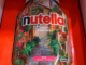 Un vicolo fiorito di Spello raffigurato 42 vasetti Nutella Ti Amo Italia