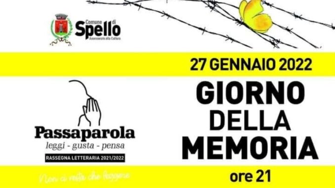 Giorno della Memoria a Spello si parlerà dell’arte della Shoah Giorno della Memoria a Spello si parlerà dell’arte della Shoah