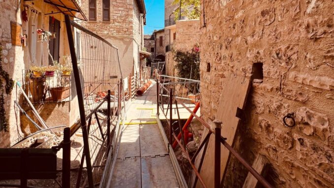 Pir Centro Storico, iniziate le opere di realizzazione delle infrastrutture a rete anche in via Monterione