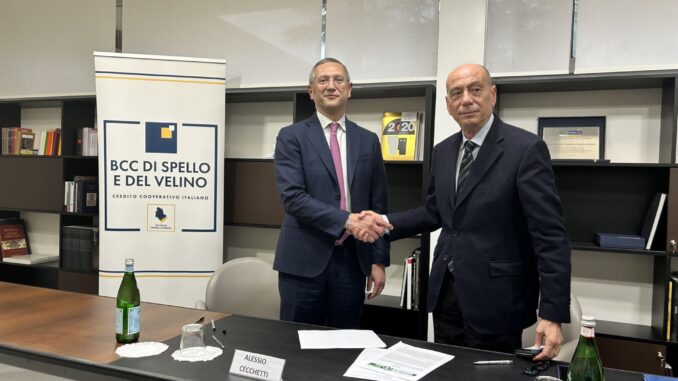 Convenzione tra BCC Spello e Velino e la Fondazione dell'Usura