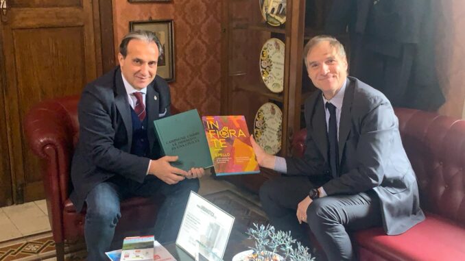 Il Questore di Perugia, Fausto Lamparelli, in visita a Spello Il Questore di Perugia, Fausto Lamparelli, in visita a Spello