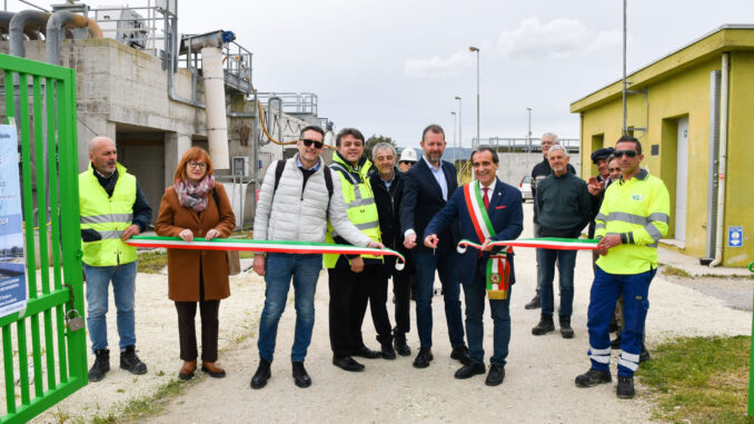 Inaugurato il depuratore di Spello, passo avanti per l’ambiente