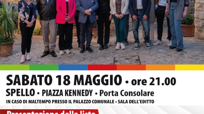 Insieme per Spello: Moreno Landrini Sindaco