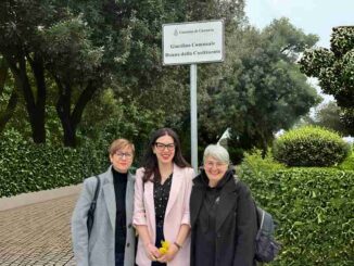 Intitolati a Collemancio giardini e spazi pubblici alle donne