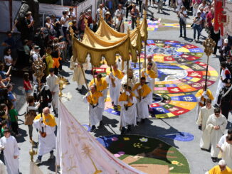 Infiorate di Spello, petali e fede per il Corpus Domini