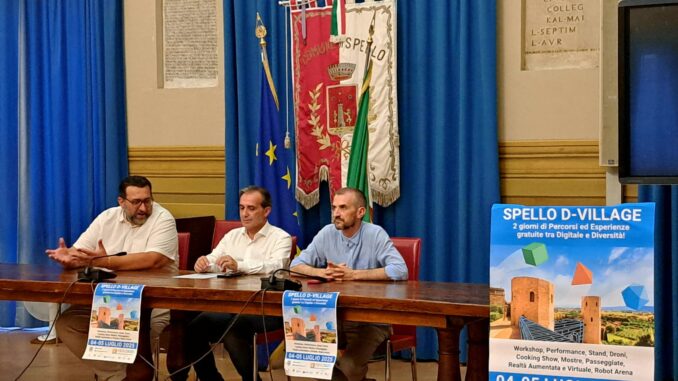 Spello si trasforma nel D-Village: esperienze digitali, cultura e innovazione il 4 e 5 luglio