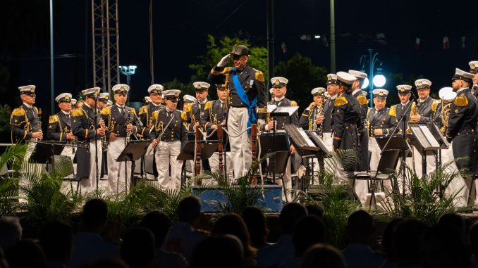 Concerto della banda della marina militare a spello