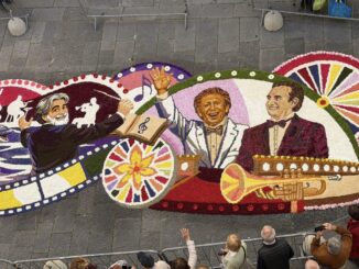 Gli Infioratori di Spello incantano Sanremo