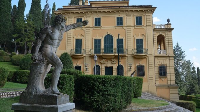 Rosa digitale trasforma Spello con guida per Villa FideliaXR